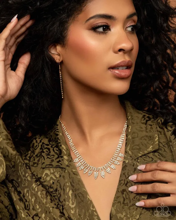 Necklaces Paparazzi Jewelry Paparazzi Necklace Piercing Passion Gold Necklaces Paparazzi Jewelry Paparazzi Necklace Piercing Passion Gold