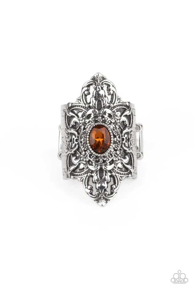 Rings Paparazzi Ring Perennial Posh Brown Paparazzi Jewelry Rings Paparazzi Ring Perennial Posh Brown Paparazzi Jewelry