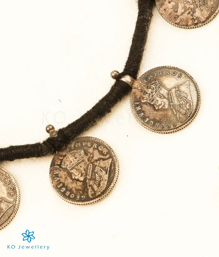 The George King Silver Thread Necklace Jaipur Necklaces