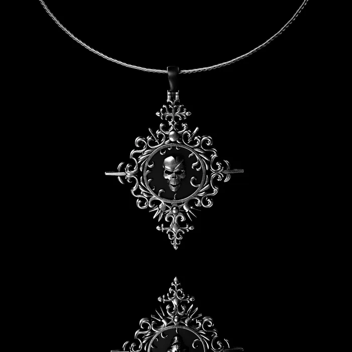 Fashion Jewelry by Yordy Necklaces Reapers Wraith Necklace