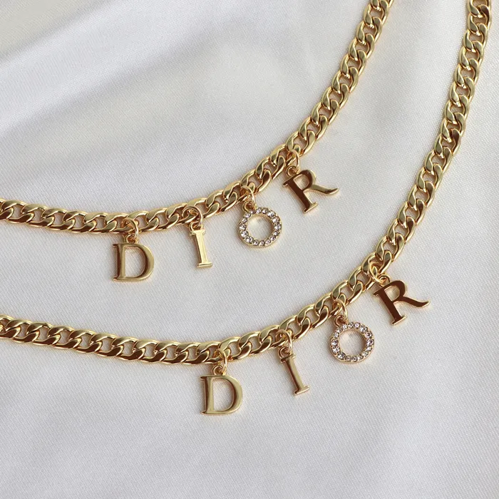 Reluxe Vintage Necklaces Lady D Chain Necklace