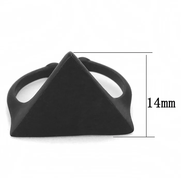 Alamode LO4262 Ruthenium Brass Ring with No Stone Rings