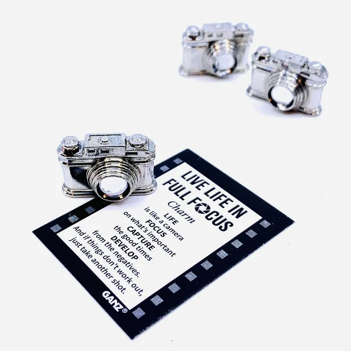 Charm Necklaces Live Life In Full Focus Pocket Charm PT102 GANZ