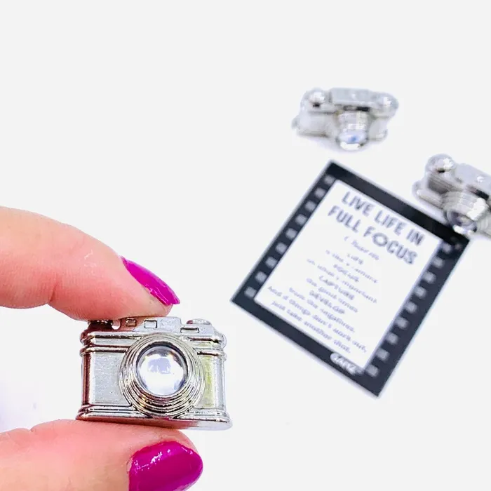 Charm Necklaces Live Life In Full Focus Pocket Charm PT102 GANZ