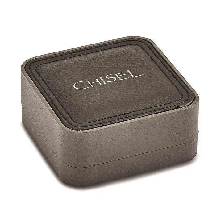 Chisel Rings Stainless Steel Brushed Dad Key Ring