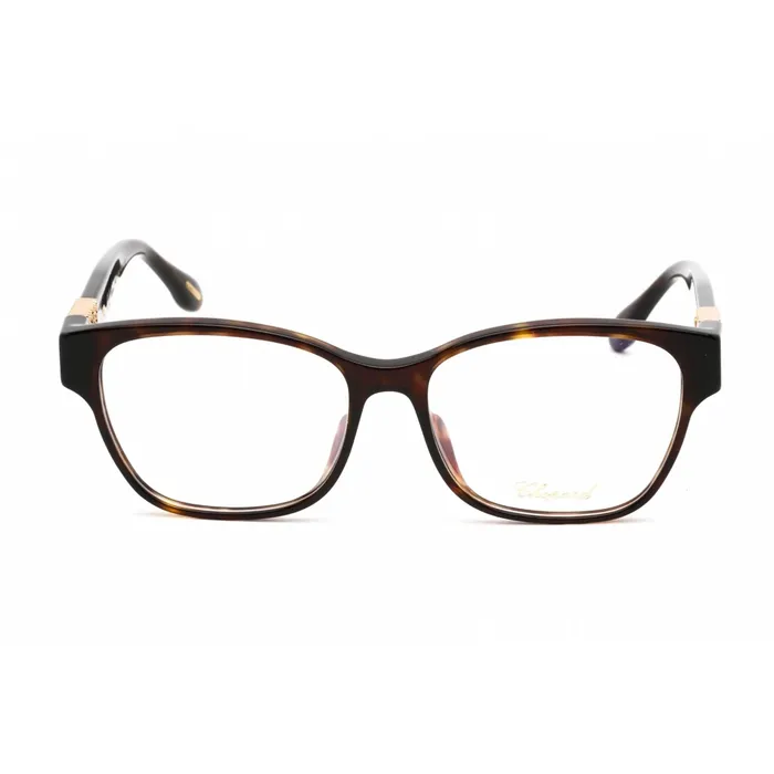 Chopard Chopard Mens Eyeglasses Shiny Dark Havana Plastic Cat Eye Frame VCH304S 0722 Earrings
