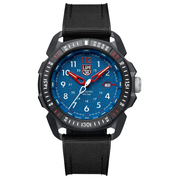 Luminox Mens Swiss Quartz Watch IceSar Arctic Blue Dial Black Strap Dive 1003 Luminox Watches Luminox Mens Swiss Quartz Watch IceSar Arctic Blue Dial Black Strap Dive 1003 Luminox Watches