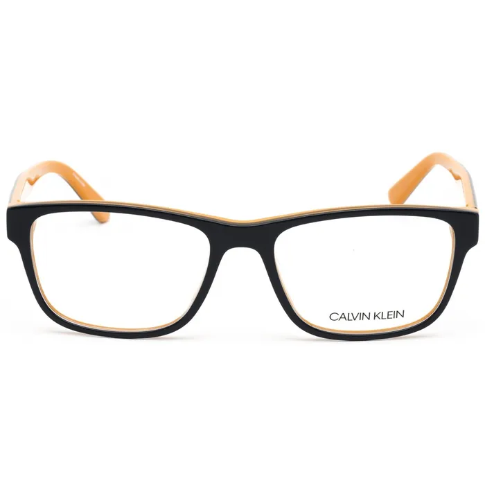 Rings Calvin Klein Mens Eyeglasses NavyMaize Full Rim Frame Clear Lens CK18540 415 Calvin Klein
