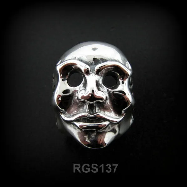 Rings DCJ Mardi Gras Face Ring RGS137