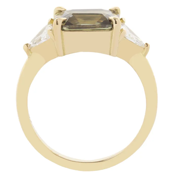 Rings Lauren Wolf Jewelry Sapphire Diamond Horizon Ring