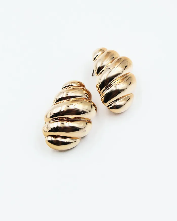 Earrings 01102024 Dome Shaped High Polished Earrings Earrings 01102024 Dome Shaped High Polished Earrings