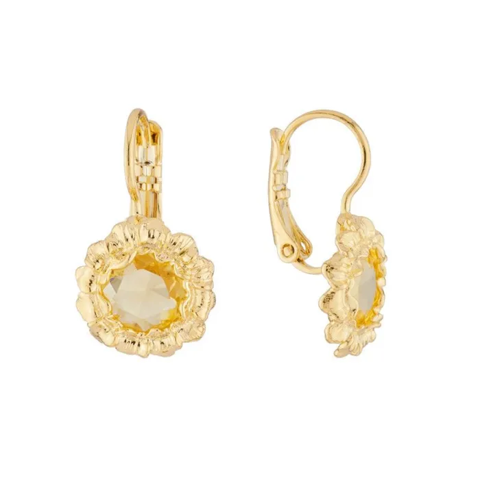 Earrings Les Nereides Les NereidesSunflower Dormeuses EarringsOne Size