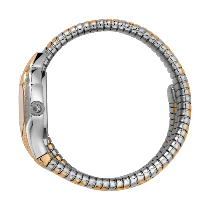 Just Cavalli Women Watch Two Tone Rose Gold Black Color Case Silver Dial Two Tone Silver Rose Gold Color Stainless Steel Metal Bracelet Just Cavalli Bracelets Just Cavalli Women Watch Two Tone Rose Gold Black Color Case Silver Dial Two Tone Silver Rose Gold Color Stainless Steel Metal Bracelet Just Cavalli Bracelets