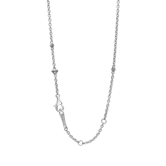 Maya Small Onyx Circle Pendant Necklace Lagos Necklaces