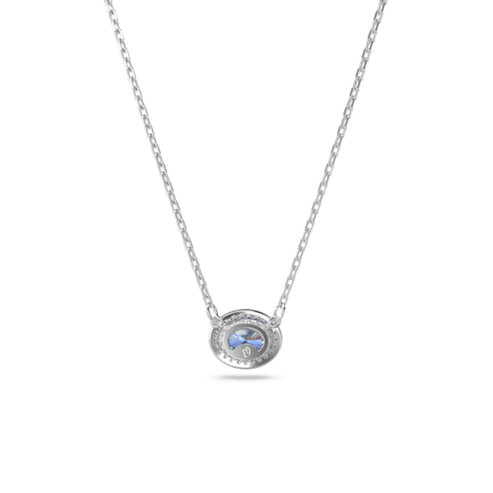 Necklaces Swarovski Swarovski Constella Necklace Oval cut Blue Rhodium plated Necklaces Swarovski Swarovski Constella Necklace Oval cut Blue Rhodium plated