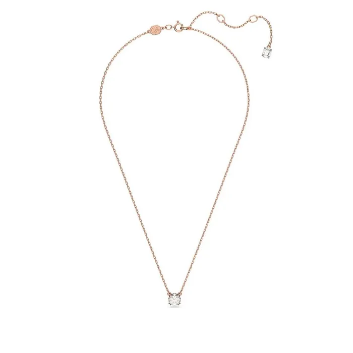 Necklaces Swarovski Swarovski Constella Necklace with Pendant Round cut White Rose goldtone plated 38cm x 42 CM Necklaces Swarovski Swarovski Constella Necklace with Pendant Round cut White Rose goldtone plated 38cm x 42 CM
