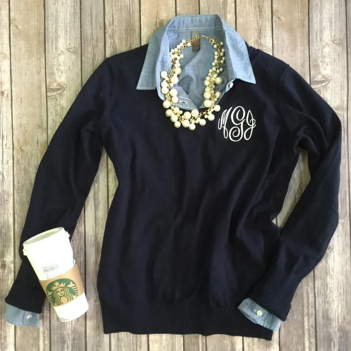 Prep Obsessed NYI Necklaces Molly Pearl Bauble Necklace Gold