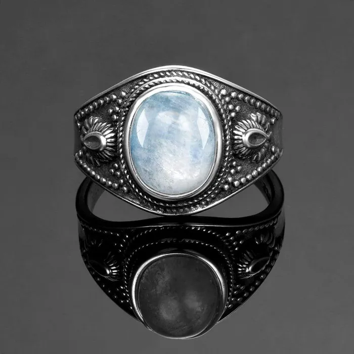 WickedAF Rings Natural Quartz Sterling Silver Ring