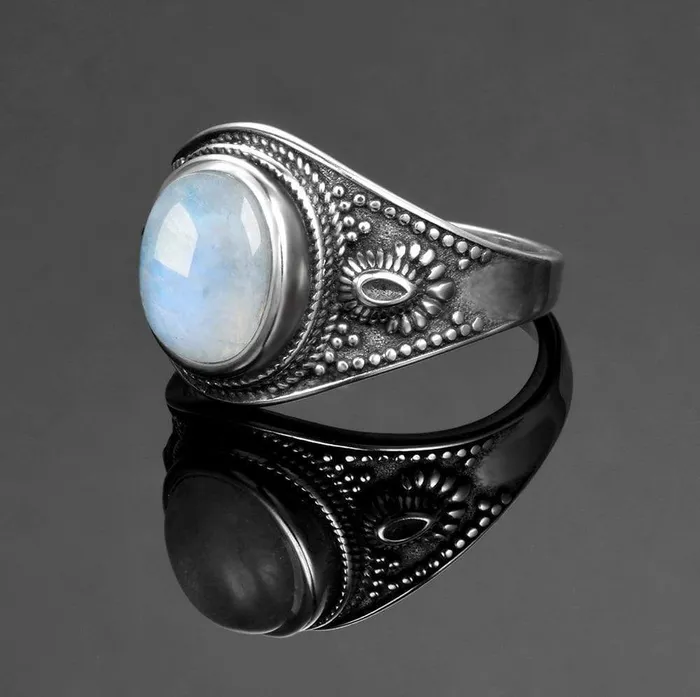 WickedAF Rings Natural Quartz Sterling Silver Ring