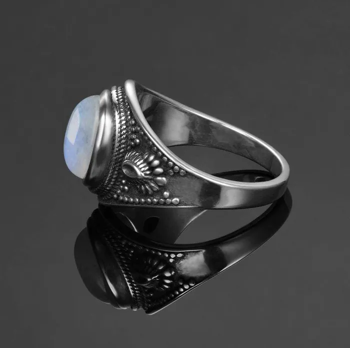 WickedAF Rings Natural Quartz Sterling Silver Ring