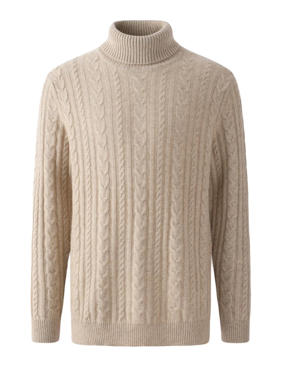 Cashmere Turtleneck Sweater | Mens Knitwear Clothing Knitwear